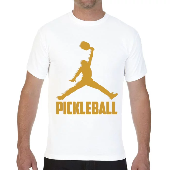 Gold Pickleball Sports Logo Comfort Colors T-Shirt