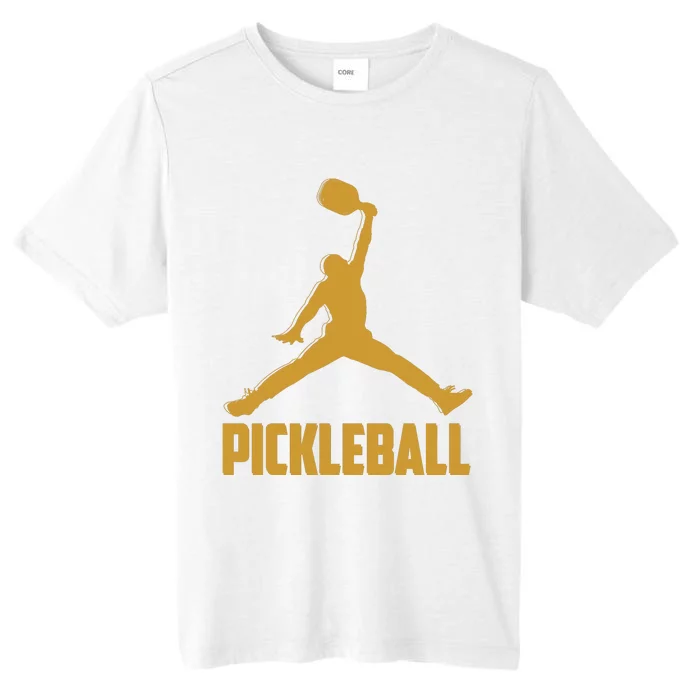 Gold Pickleball Sports Logo ChromaSoft Performance T-Shirt