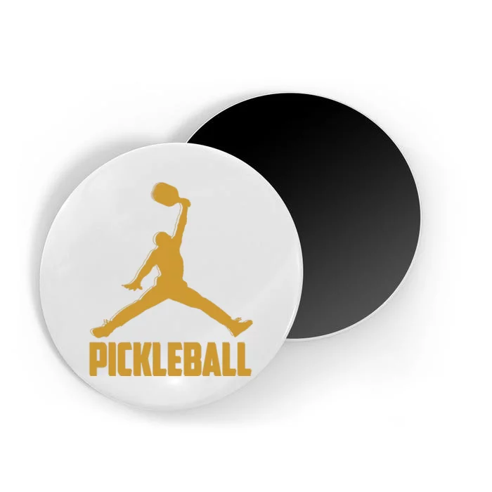 Gold Pickleball Sports Logo Magnet