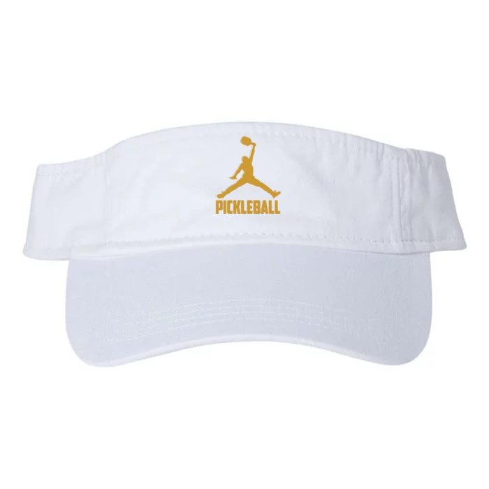 Gold Pickleball Sports Logo Valucap Bio-Washed Visor