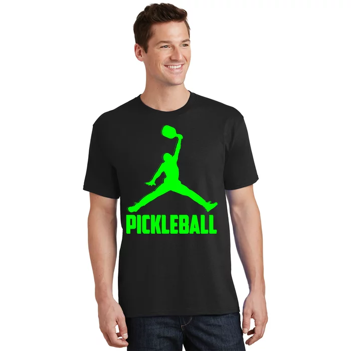 Green Pickleball Sports Logo T-Shirt