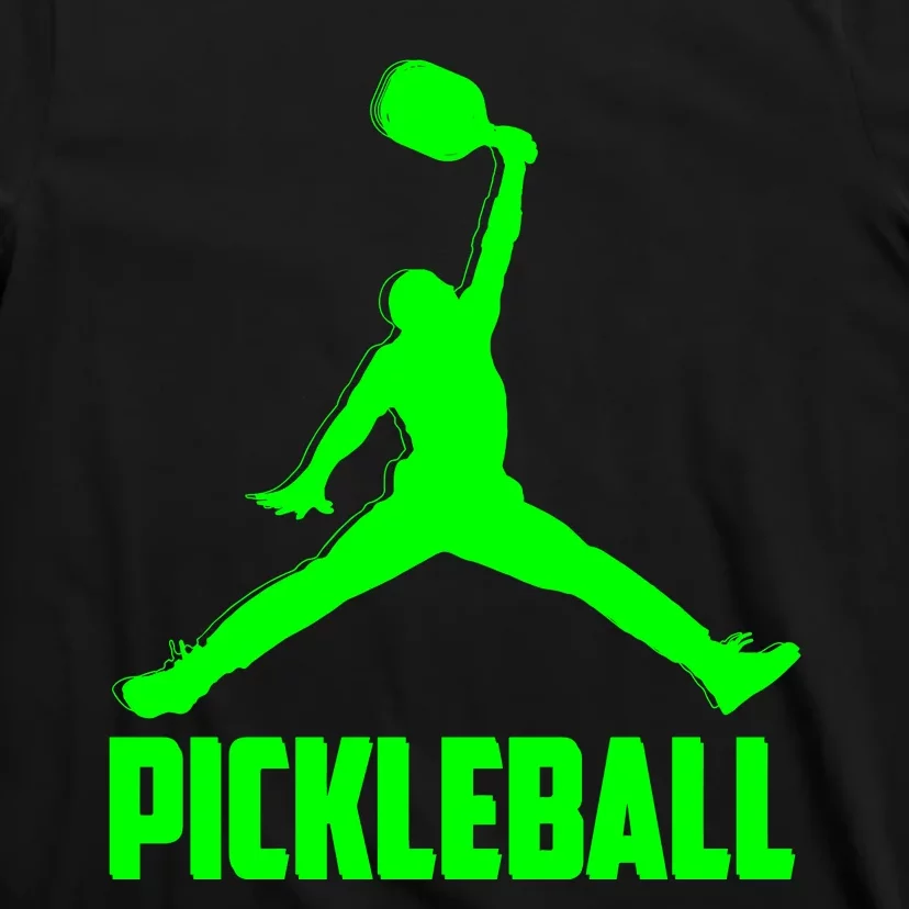 Green Pickleball Sports Logo T-Shirt