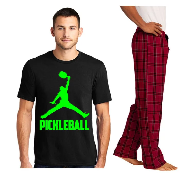 Green Pickleball Sports Logo Pajama Set