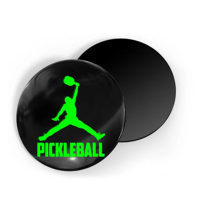 Green Pickleball Sports Logo Magnet