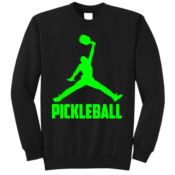 Green Pickleball Sports Logo Tall Sweatshirt