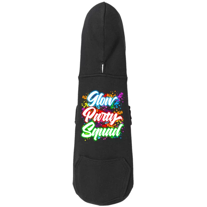 Glow Party Squad Neon Doggie 3-End Fleece Hoodie