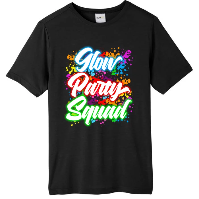 Glow Party Squad Neon ChromaSoft Performance T-Shirt