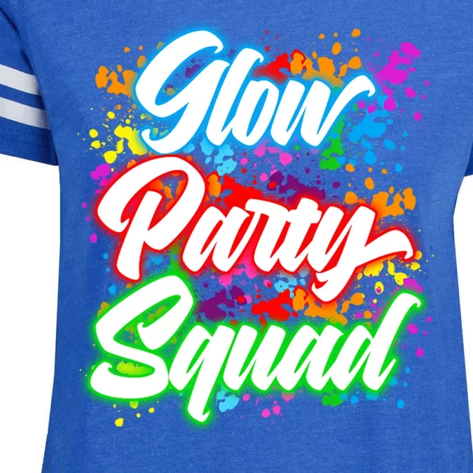 Glow Party Squad Neon Enza Ladies Jersey Football T-Shirt