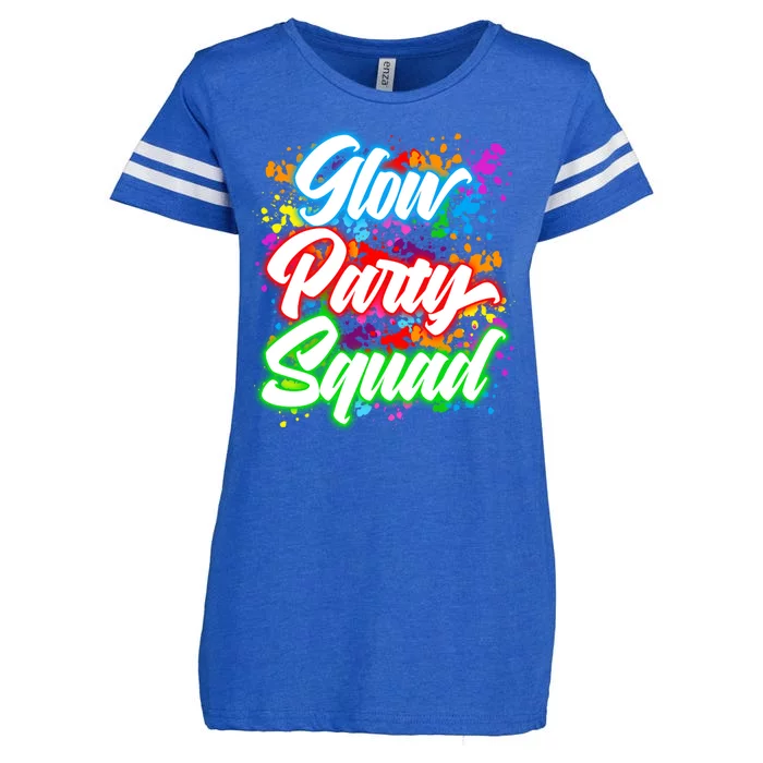 Glow Party Squad Neon Enza Ladies Jersey Football T-Shirt