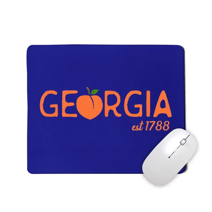 Georgia Peach State Est. 1788 Mousepad