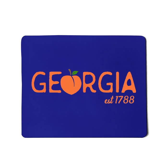 Georgia Peach State Est. 1788 Mousepad