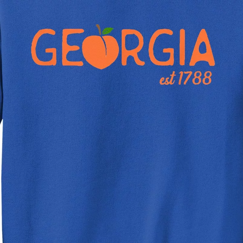 Georgia Peach State Est. 1788 Tall Sweatshirt