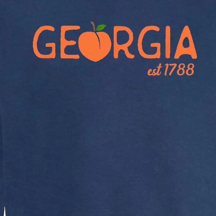 Georgia Peach State Est. 1788 Garment-Dyed Sweatshirt