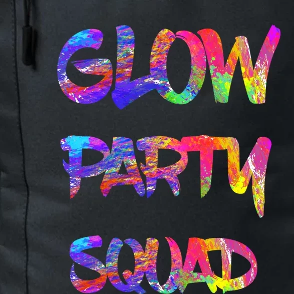 Glow Party Squad 80s Retro Party Group Dance Party Team Gift Daily Commute Backpack