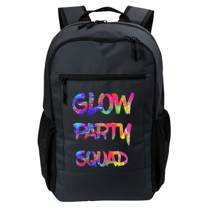 Glow Party Squad 80s Retro Party Group Dance Party Team Gift Daily Commute Backpack