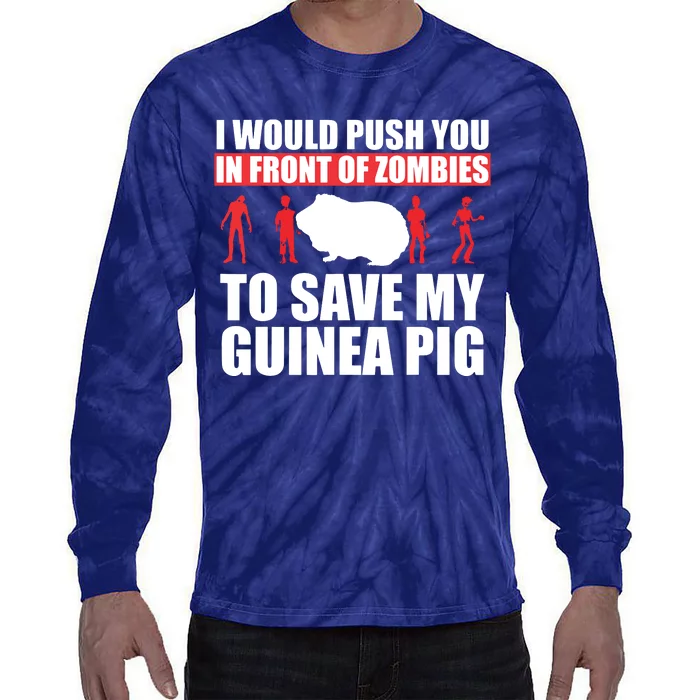 Guinea Pig Shirts Save My Pet Guinea Pig Tie-Dye Long Sleeve Shirt