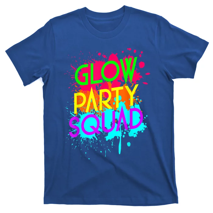 Glow Party Squad Funny Halloween Group Gift T-Shirt