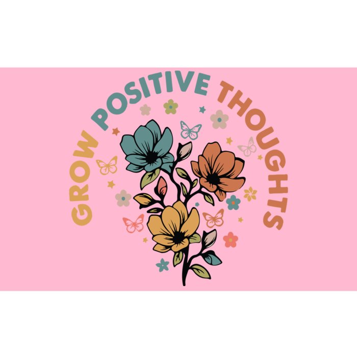 Grow Positive Thoughts Growth Mindset Bumper Sticker