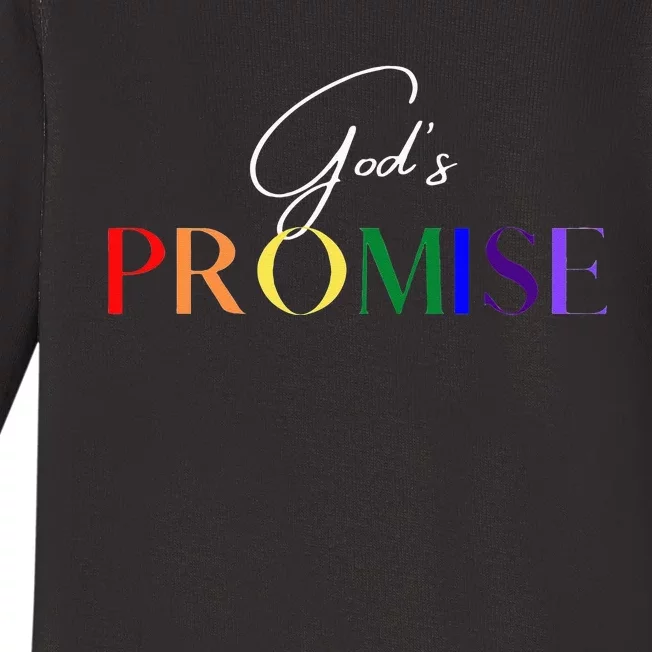 Gods Promise The Rainbow Baby Long Sleeve Bodysuit