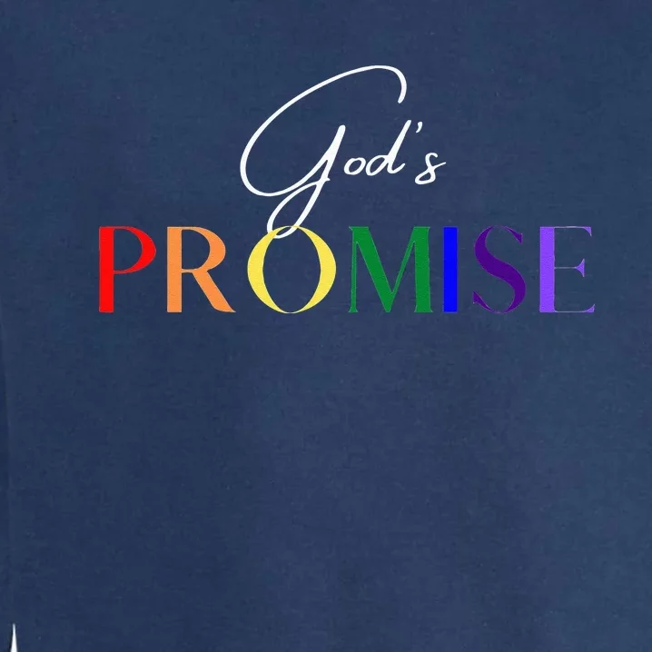 Gods Promise The Rainbow Garment-Dyed Sweatshirt