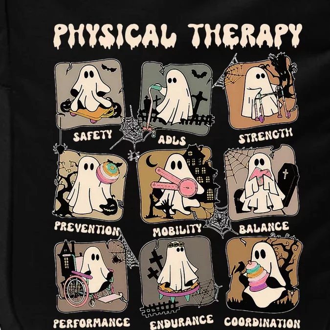 Ghost Physical Therapy Pt Physical Therapist Halloween Impact Tech Backpack