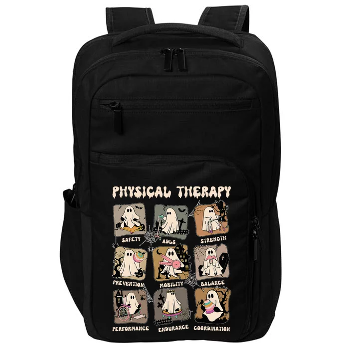 Ghost Physical Therapy Pt Physical Therapist Halloween Impact Tech Backpack