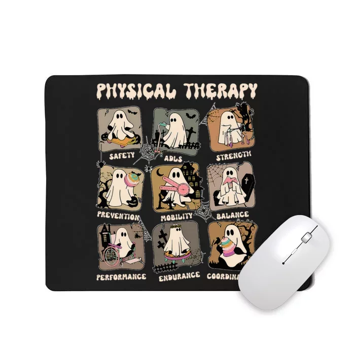 Ghost Physical Therapy Pt Physical Therapist Halloween Mousepad