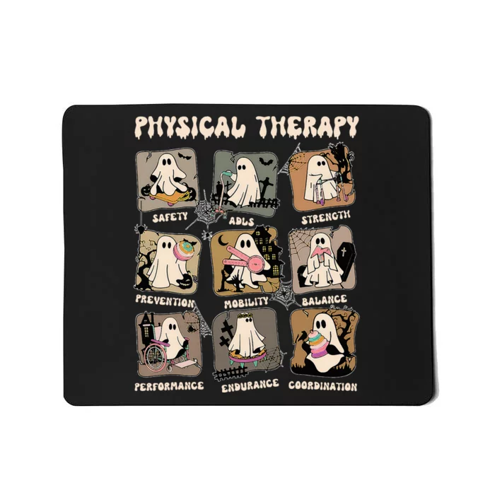 Ghost Physical Therapy Pt Physical Therapist Halloween Mousepad