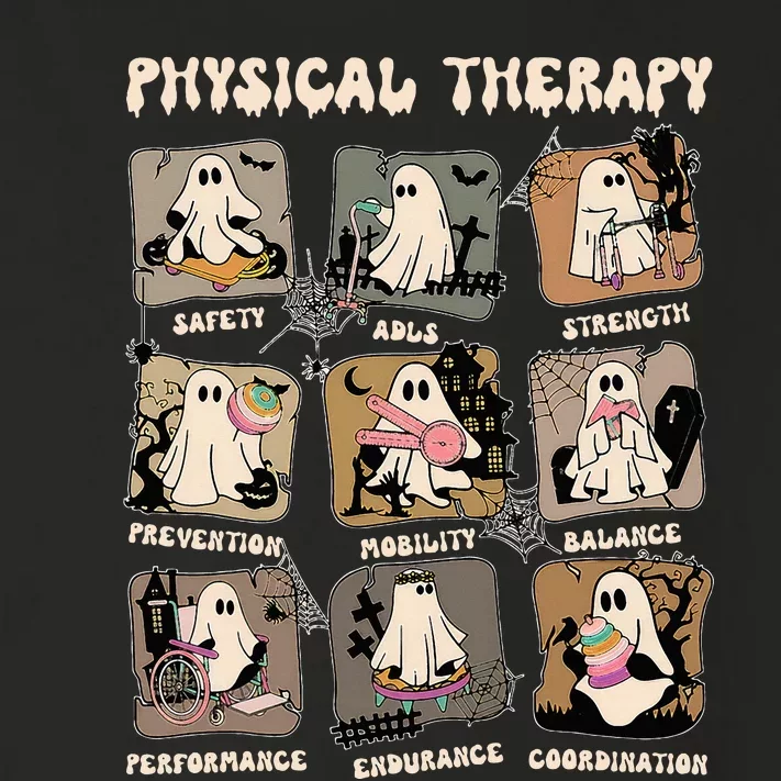 Ghost Physical Therapy Pt Physical Therapist Halloween Toddler Long Sleeve Shirt