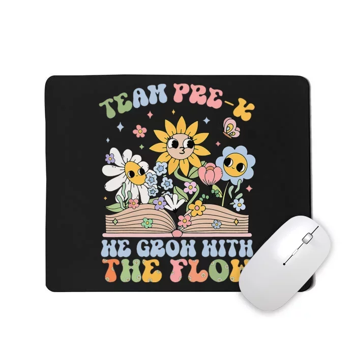 Groovy Preschool Teacher Team Prek Grow With The Flow Mousepad