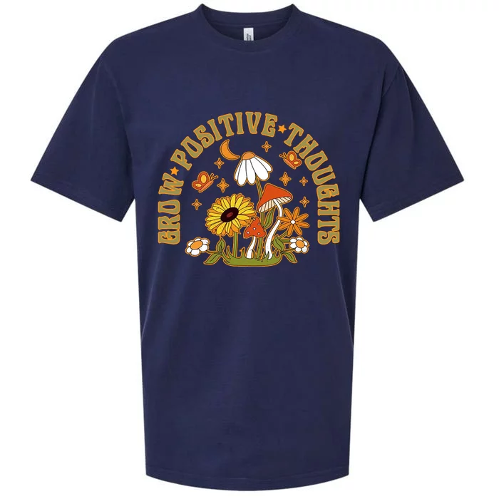 Grow Positive Thoughts Sueded Cloud Jersey T-Shirt