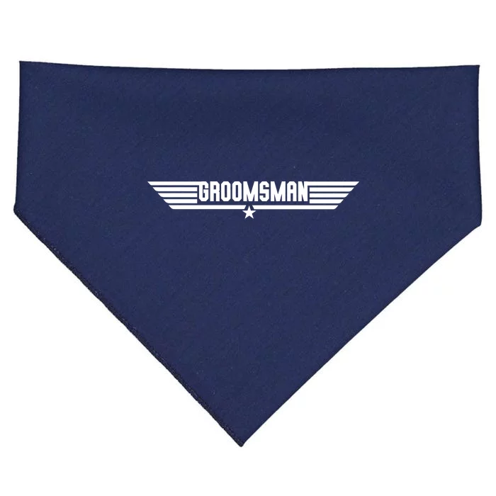 Groomsman Pilot Theme USA-Made Doggie Bandana