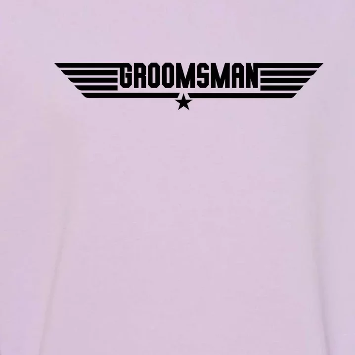 Groomsman Pilot Theme Garment-Dyed Sweatshirt