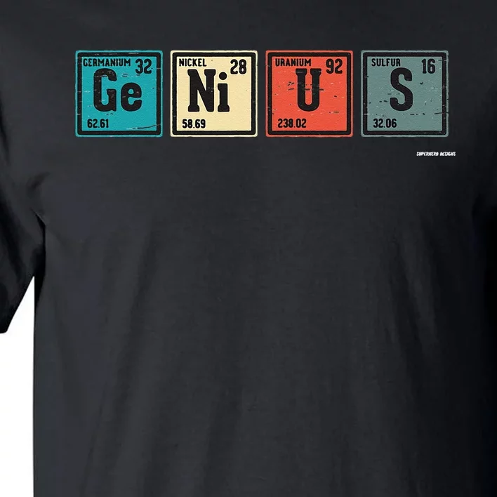 Genius Periodic Table Elements Chemistry Teacher Gift Tall T-Shirt