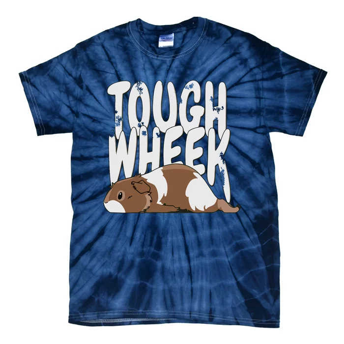 Guinea Pig Tough Wheek Brown Cream Guinea Pig Pet Tie-Dye T-Shirt