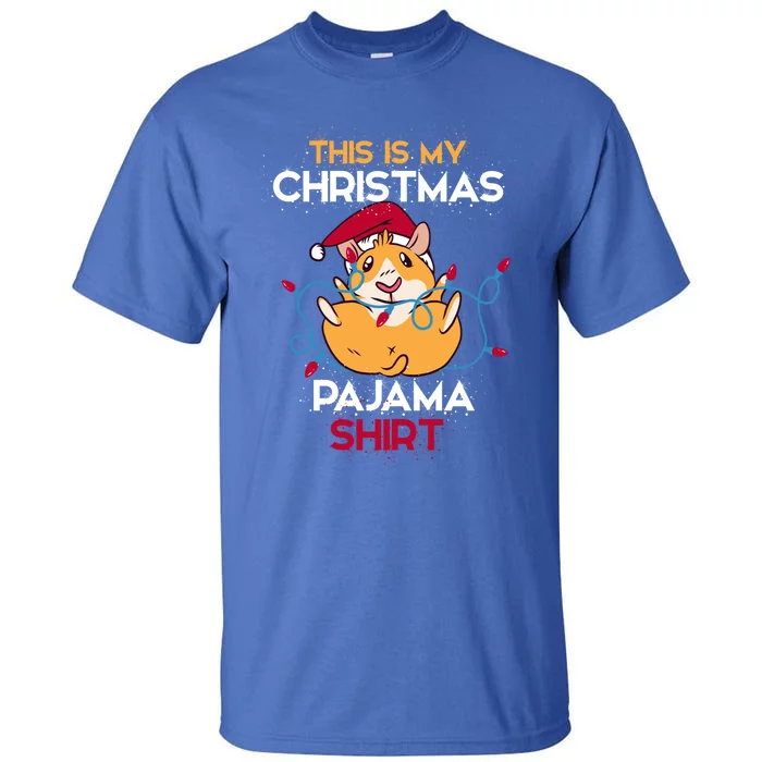 Guinea Pig This Is My Christmas Pajama Gift Tall T-Shirt