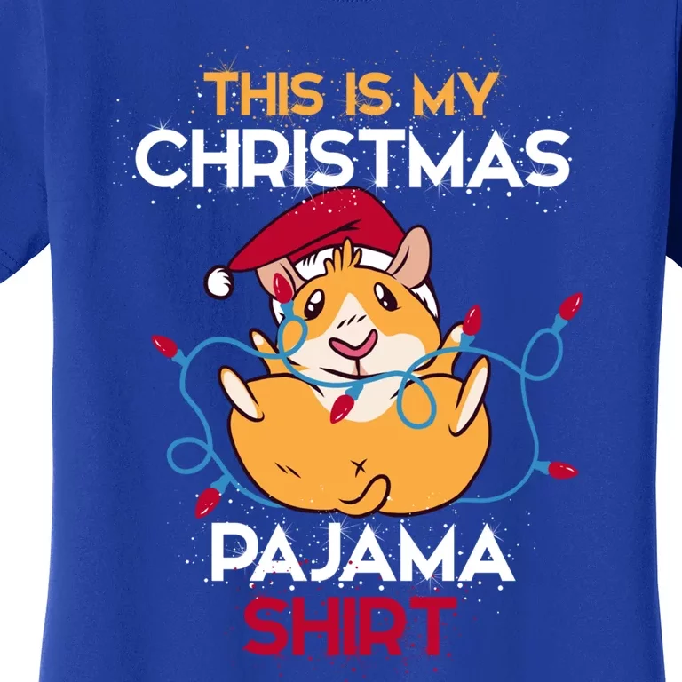 Guinea Pig This Is My Christmas Pajama Gift Women's T-Shirt