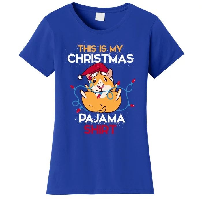 Guinea Pig This Is My Christmas Pajama Gift Women's T-Shirt