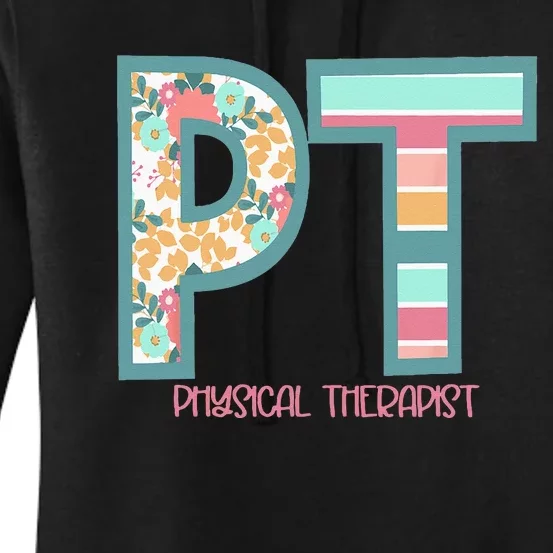 Groovy Physical Therapy PT Physical Therapist Back To School Women's Pullover Hoodie