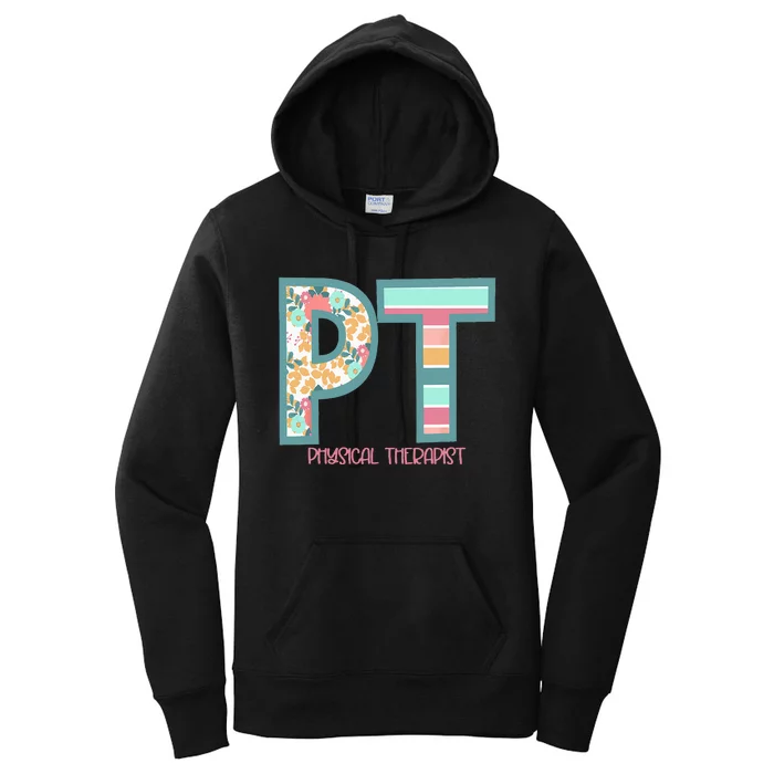 Groovy Physical Therapy PT Physical Therapist Back To School Women's Pullover Hoodie