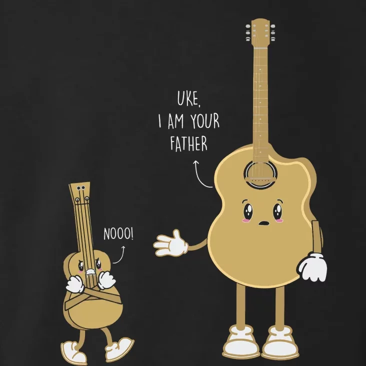 Guitar Player Ukulele Parody Uke I Am Your Father Nooo Toddler Hoodie