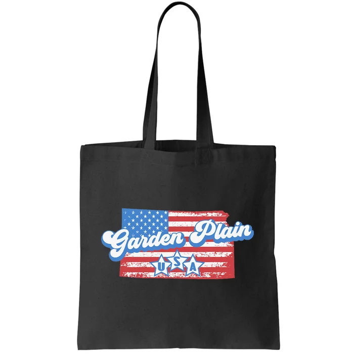 Garden Plain USA Tote Bag