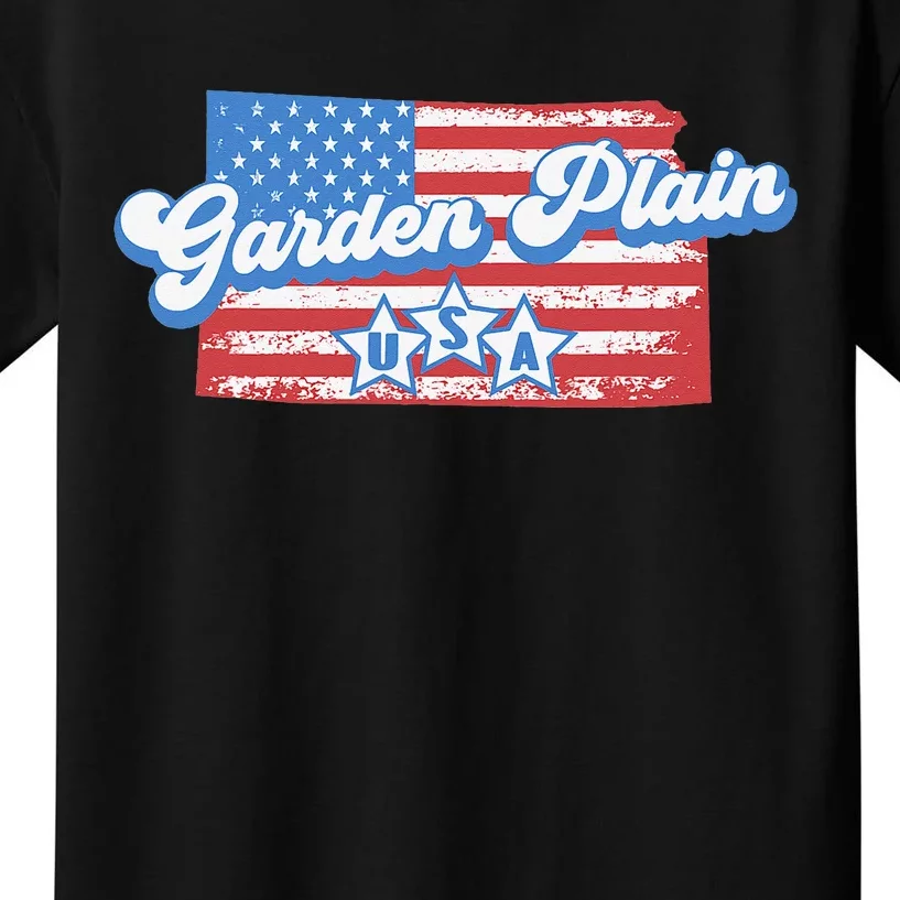 Garden Plain USA Kids T-Shirt