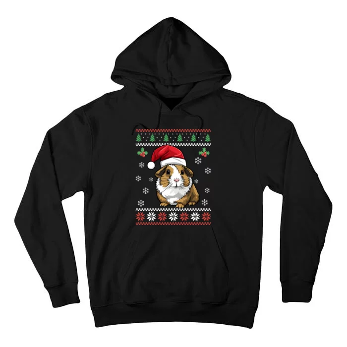 Guinea Pig Ugly Christmas Funny Gift Xmas Tall Hoodie