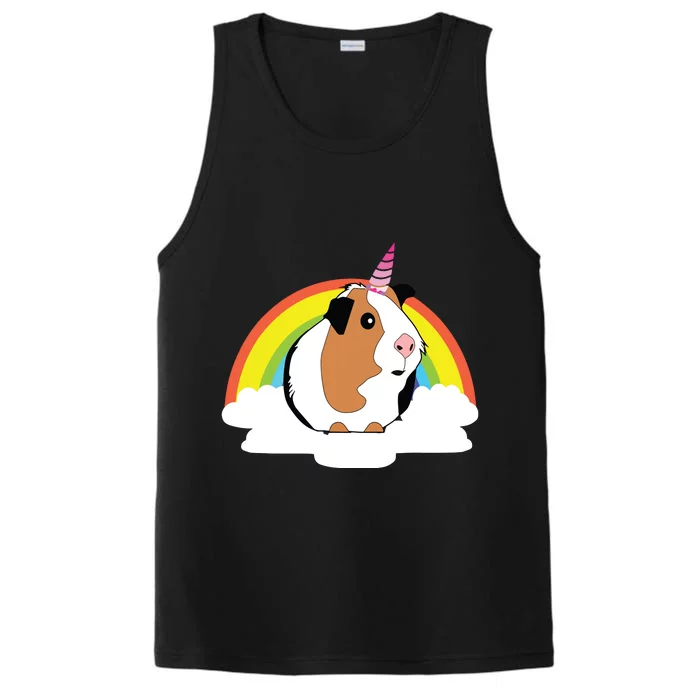 Guinea Pig Unicorn Shirts Cute Guinea Pig Performance Tank