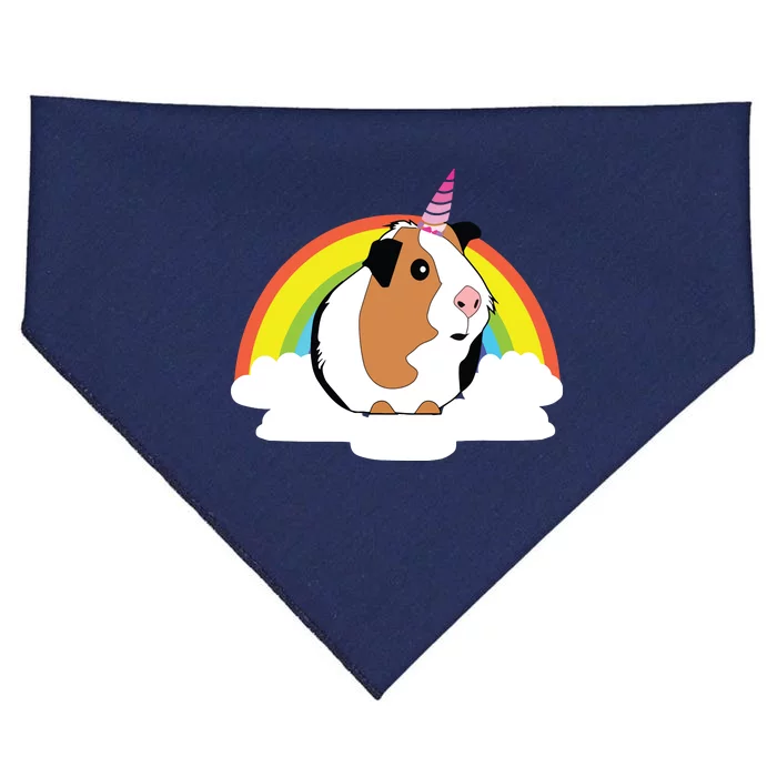 Guinea Pig Unicorn Shirts Cute Guinea Pig USA-Made Doggie Bandana