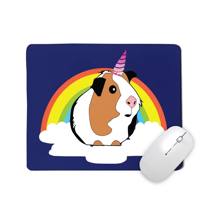 Guinea Pig Unicorn Shirts Cute Guinea Pig Mousepad