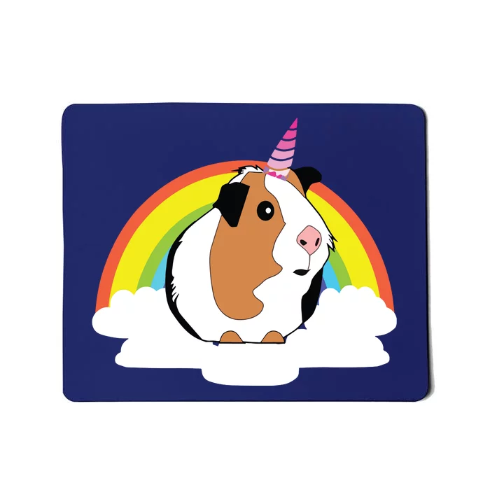 Guinea Pig Unicorn Shirts Cute Guinea Pig Mousepad