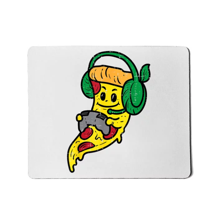 Gamer Pizza Video Gaming Funny Food Gift Mousepad