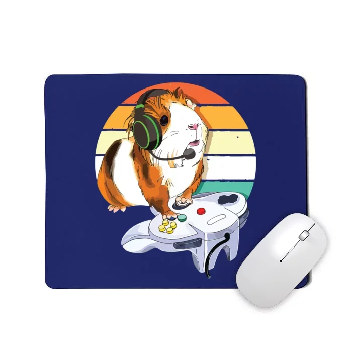 Guinea Pig Video Game Wildlife Animal Gift Guinea Pig Gamers Mousepad